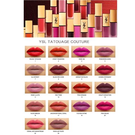 loreal dupe for ysl tatouage couture matte stain